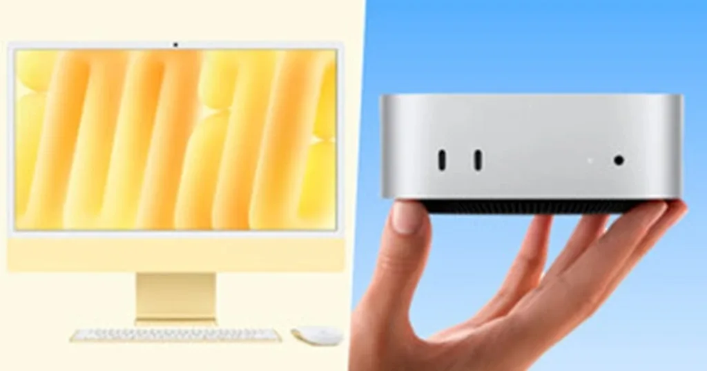 Lần đầu dùng máy tính của Apple, nên chọn Mac Mini hay iMac? imac vs mac mini av crop 1730828309906